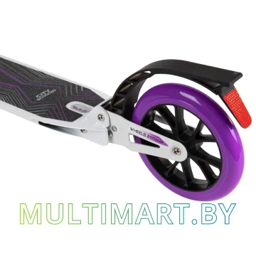Самокат Tech Team City Scooter 2022 (белый/фиолетовый) картинка 11